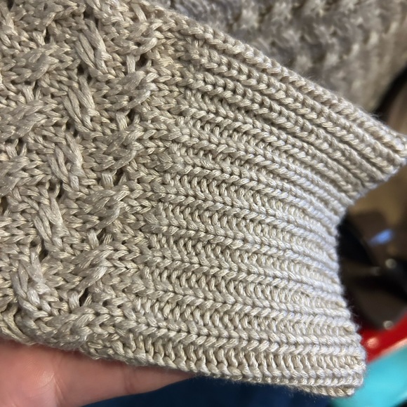 Melanie Lyne  longline cable knit with zip sides - Picture 6 of 9